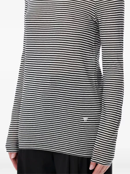 Top Tom Ford cu dungi alb