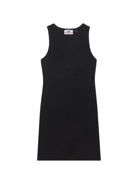 Rochie mini Gcds cu broderie negru