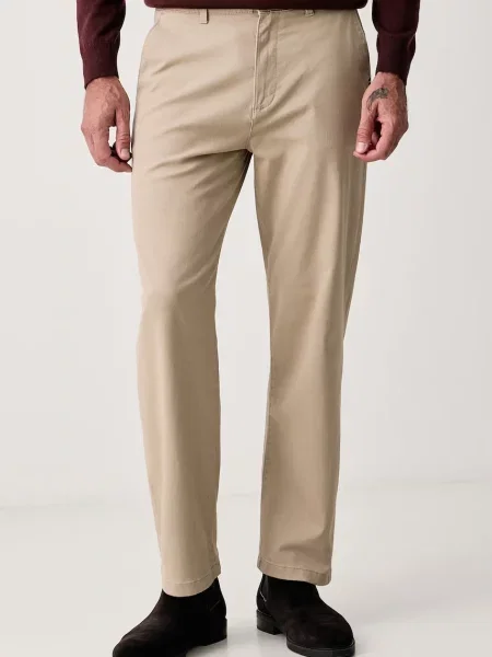U.S. Polo Assn. pantaloni pentru bărbați din cu RELAXED FIT CHINO bej