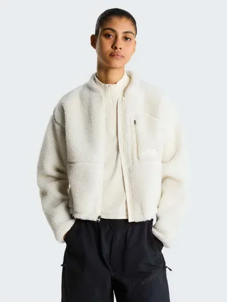 Флісова куртка The North Face біла