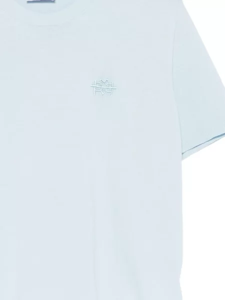 Tricou Mvp Wardrobe cu broderie albastru