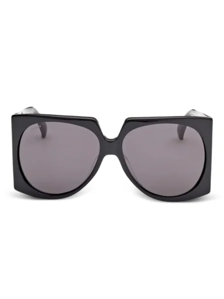 Ochelari de soare Max Mara Eyewear cu imprimeu geometric negru