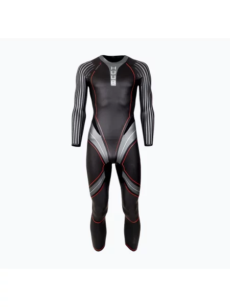Costum de triatlon pentru bărbați HUUB Aegis XV black/silver negru