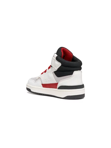 Geox Sneakersy J Washiba Boy M biela
