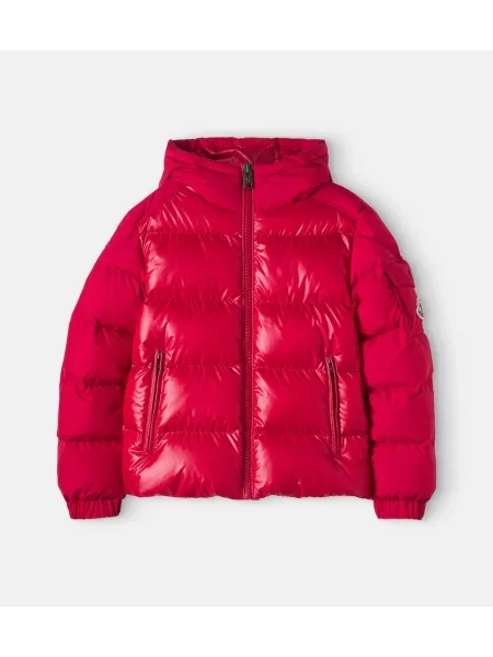 Gyerek pehelydzseki Moncler Enfant piros
