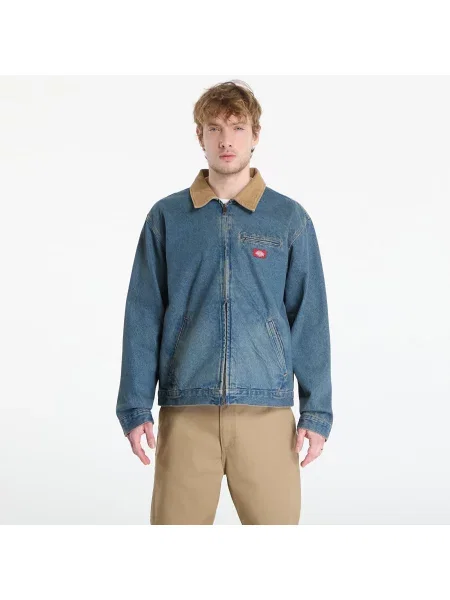Jachetă Dickies Denim Painter Jacket Khaki Tinted Blue S albastru