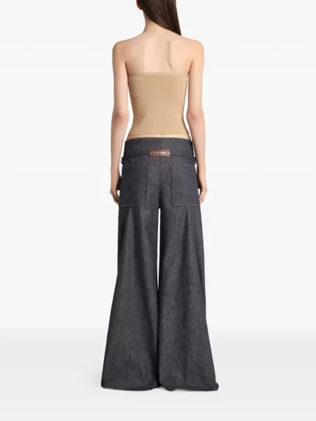 Bluzka Courreges na sprzączkę