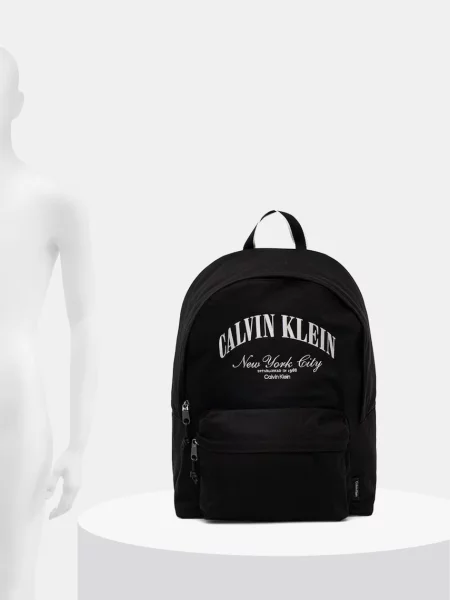Calvin Klein Hátizsák Graphic Capsule Round Backpack fekete