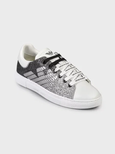 Кеды Emporio Armani белые