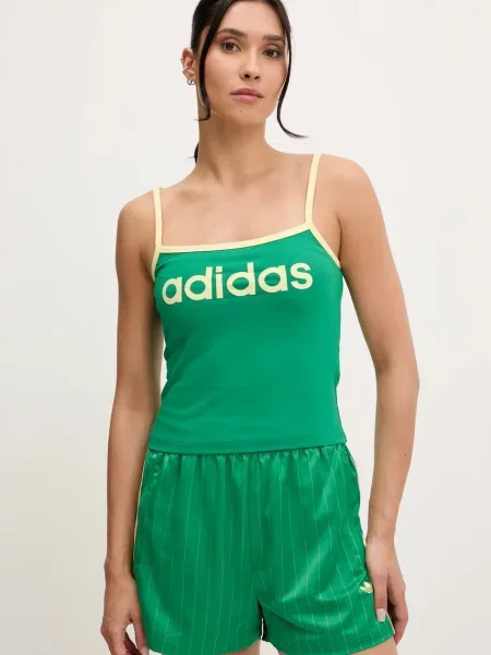 Топ Adidas Originals зелено