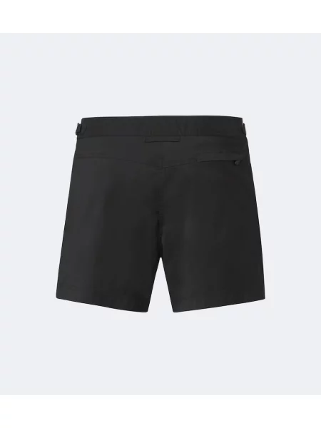 Slip de baie Tom Ford din poplin negru