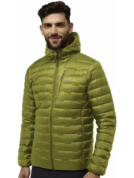 Пуховик Jack Wolfskin Passamani зелений
