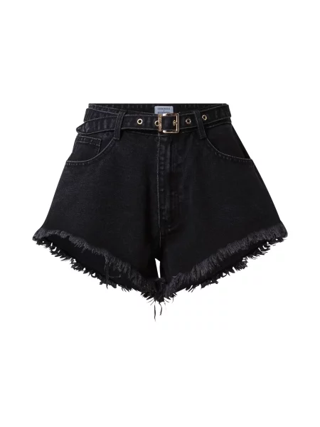 Hoermanseder x About You Pantaloni Caro metalic gri