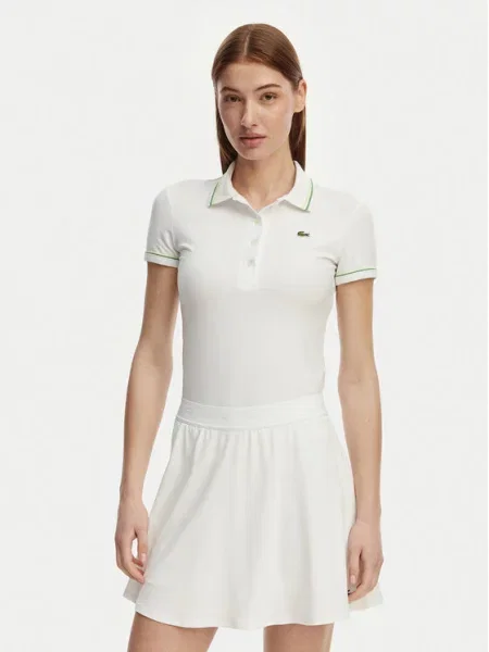 Lacoste Polo marškinėliai balta
