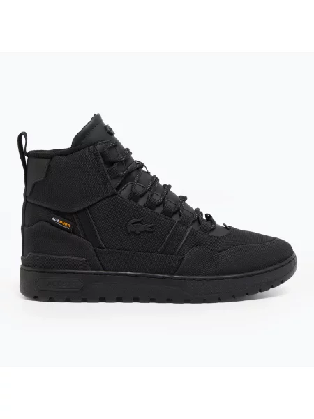 Buty Lacoste T-Clip Winter Mid black czarne