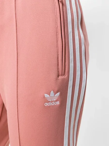 Pantaloni Adidas alergare roz