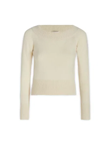 Sweter Alexander Mcqueen wełniany beżowy