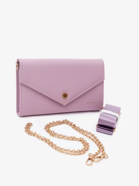 Cu centură curea Flora & Co violet