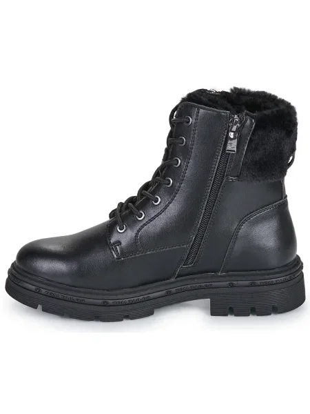 Pantofi Tom Tailor cu șireturi negru