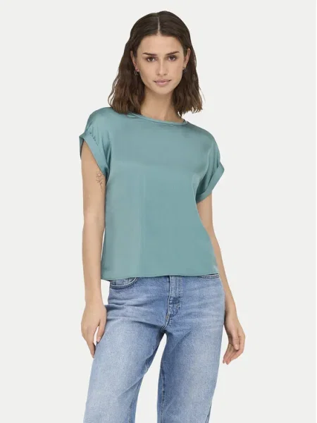 ONLY Bluză Lieke verde