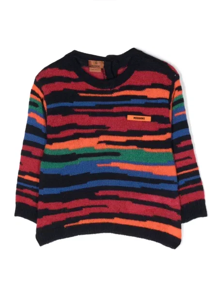 Sweter dziecięcy Missoni niebieski