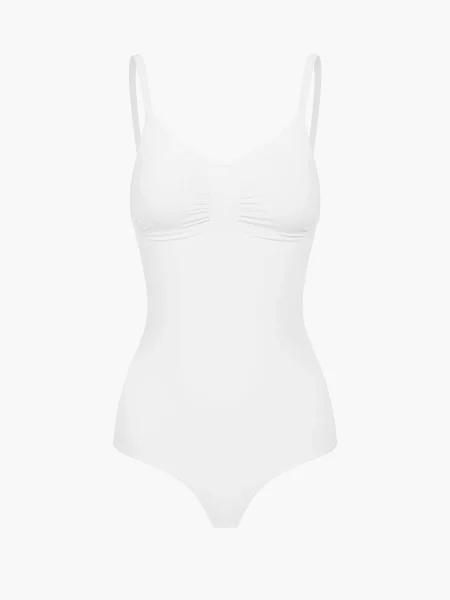 Cfab Alakformáló body Sculpting Shapewear mit String' fehér