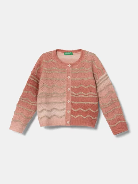 United Colors of Benetton Dětský svetr růžový