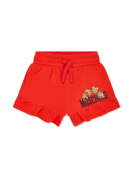 Dětské kraťasy Moschino červené