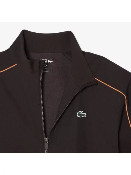 Lacoste Dres Tenisowy X Daniil Medvedev brązowy