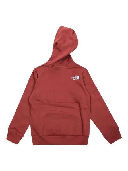 Bluza z kapturem dziecięca The North Face czerwona