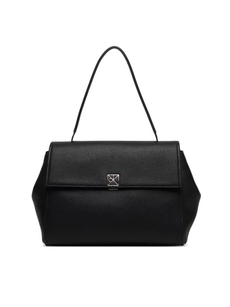 Calvin Klein Rankinė ant peties EMBLEM' juoda