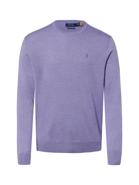 Polo Ralph Lauren sweter wełniany fioletowy