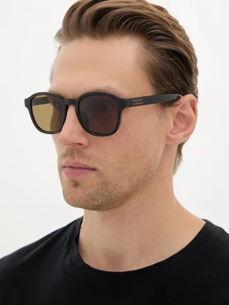 Gucci ochelari de soare pentru bărbați maro