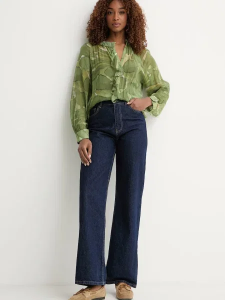 Pedro del Hierro блузка із рюшами