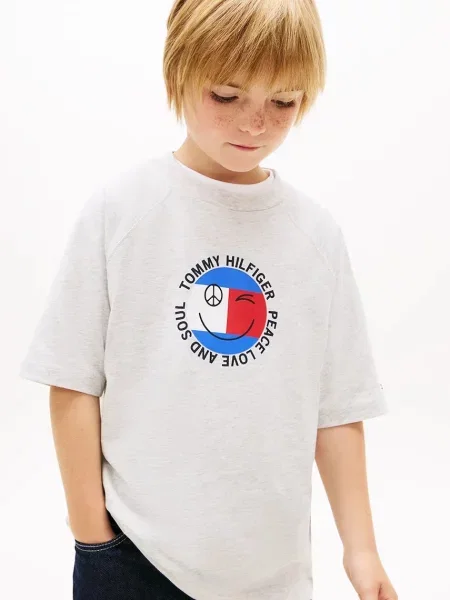 Tommy Hilfiger tričko šedé