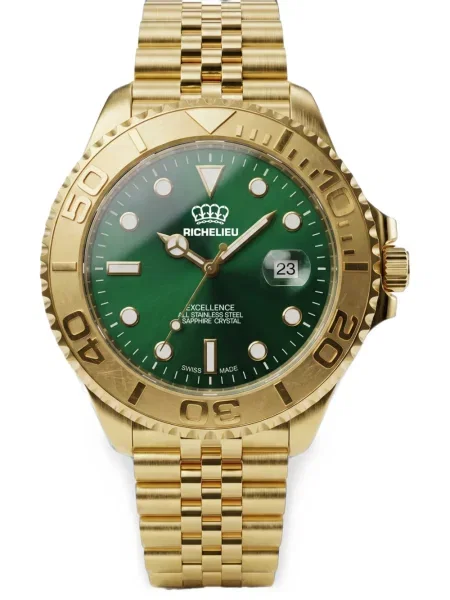 Ceas Richelieu Swiss verde
