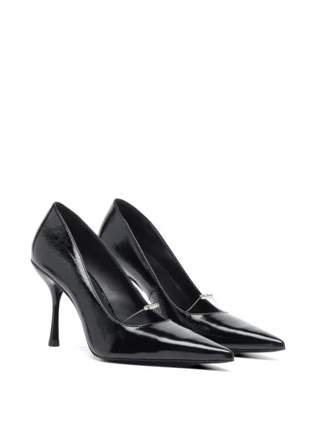 Pantofi cu toc Diesel din piele negru