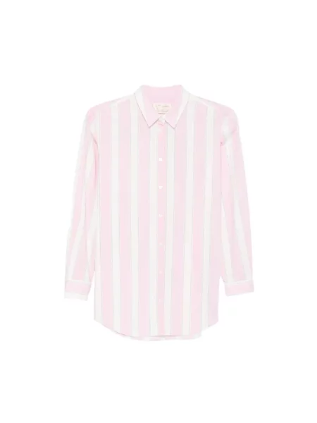Koszula w paski Saint Barth różowa