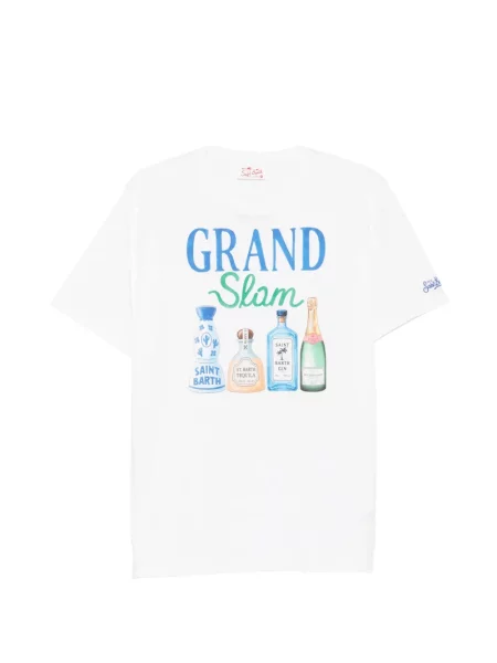 Tricou Mc2 Saint Barth cu imagine alb