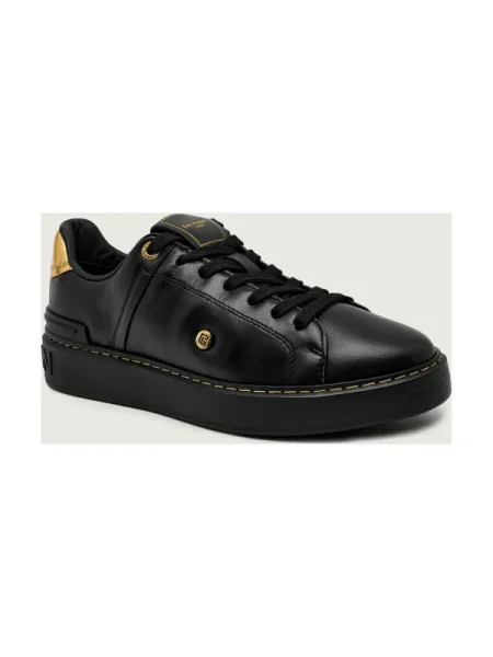 Balmain Teniși din piele negru