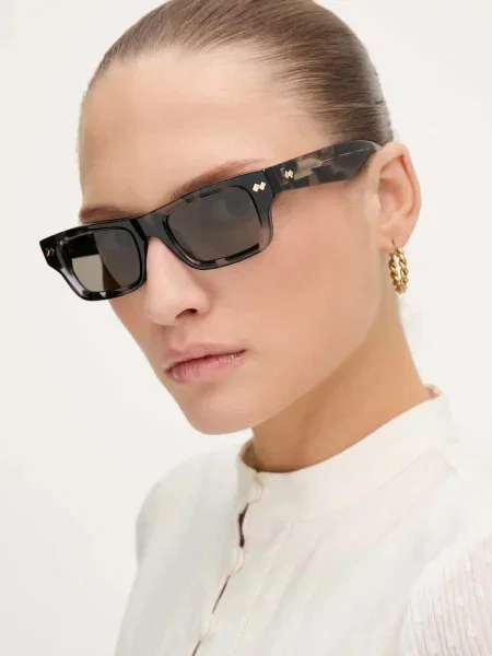 Očala Bottega Veneta oranžna