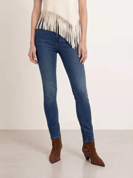 Levi's® Skinny Džíny High Rise Skinny 65 dark indigo worn in