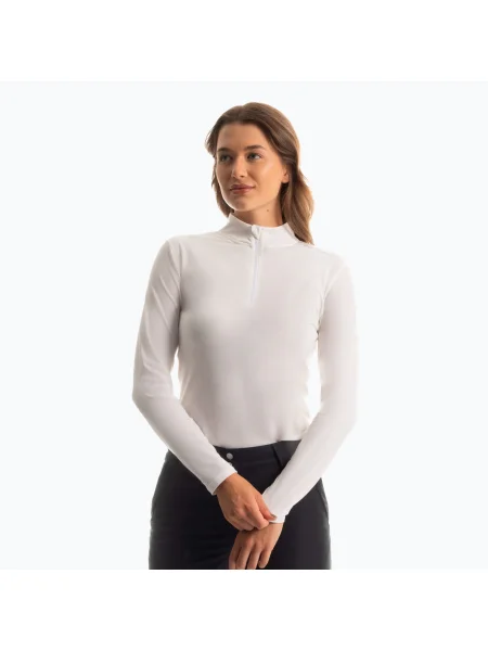 Bluză termoactivă pentru femei Fischer Enbasis Pro white alb