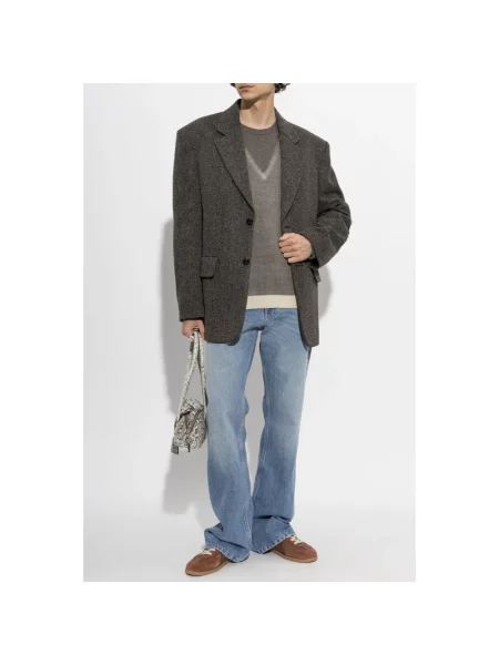 Jeansy Mm6 Maison Margiela niebieskie