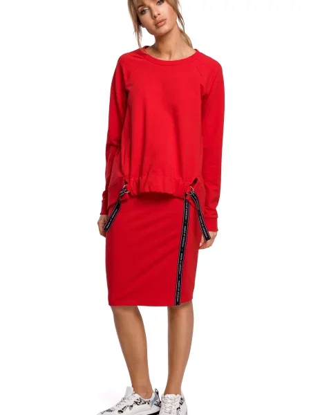 Bluza z kapturem Made Of Emotion czerwona