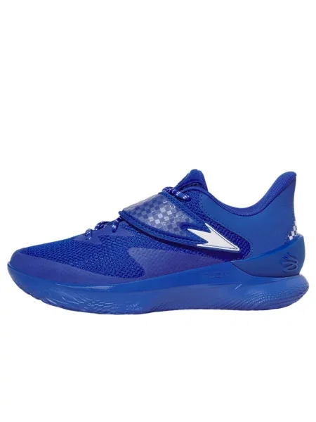 Sneakersy Under Armour Flow skórzane niebieskie