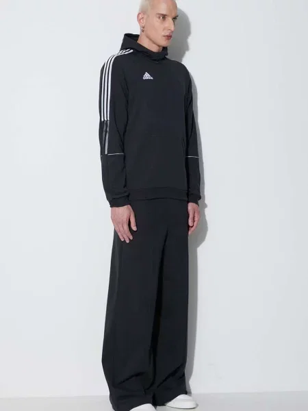 Μπλούζα adidas Tiro Hoody R μαύρο