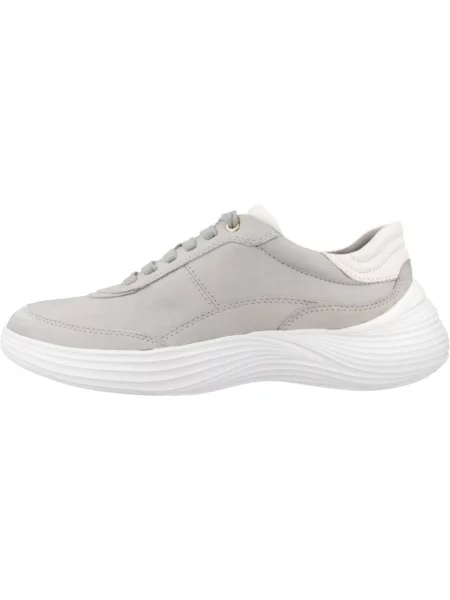 Sneakersy Geox skórzane szare
