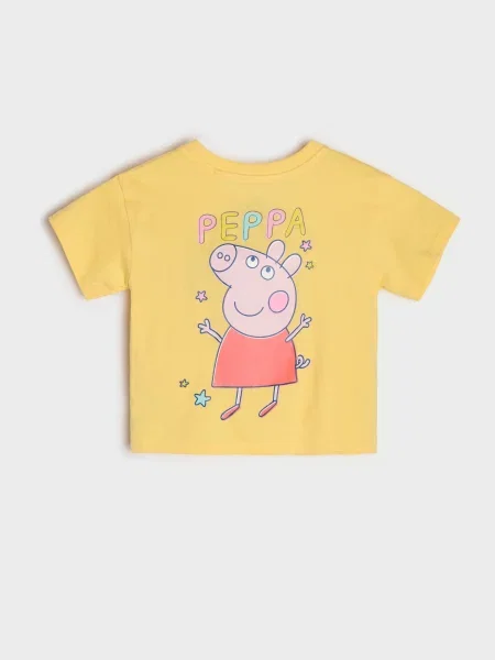 Sinsay Tričko Peppa Pig žlutá