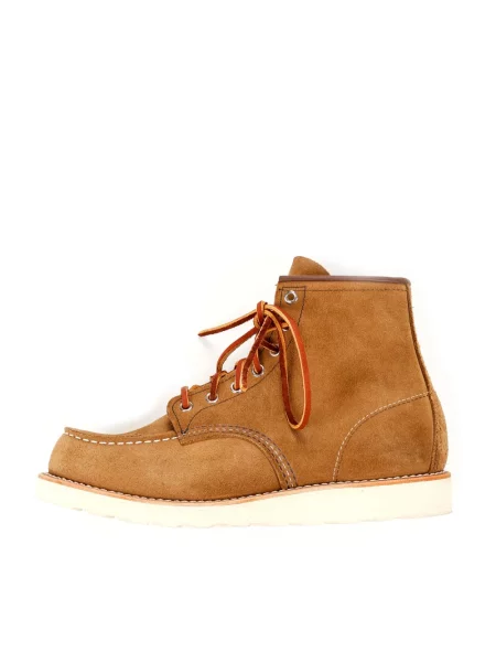 Buty do kostki Red Wing Shoes z krepy czerwone